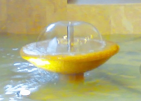 1/2の」SS304きのこのダンスの噴水はジェット機3Dモデルをノズルを通して出す