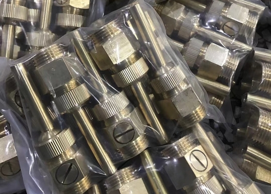 20mm水出口の真鍮の噴水のノズルはグラフィック・デザインDN50ジェット機で行く