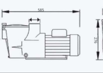 SPA1005 プール用水ポンプ