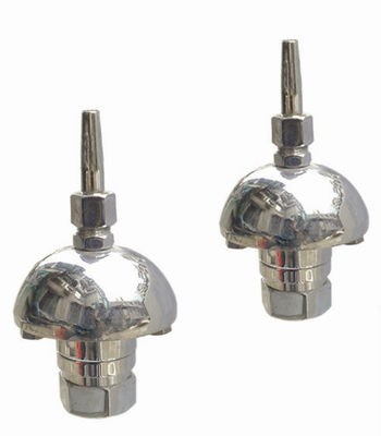 1.5"真鍮のChromeの回転ドラゴン水噴水のジェット機ノズルの池の噴水のノズルの頭部