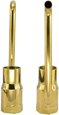 真鍮のコップの泡水噴水のジェット機ノズルの池の噴水はスプリンクラー ヘッドをノズルを通して出します