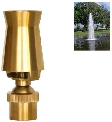 真鍮の氷タワー2.5インチDN65のダンスの噴水のノズル