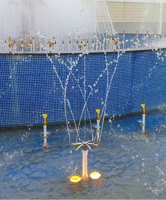 ステンレス鋼のピルエットの噴水のジェット機ノズルの噴水のスプレー・ヘッドの池の噴水のノズル