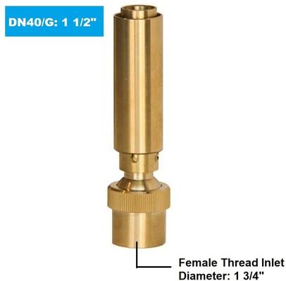 真鍮のトランペットDN25 DN50のダンスの噴水のノズル