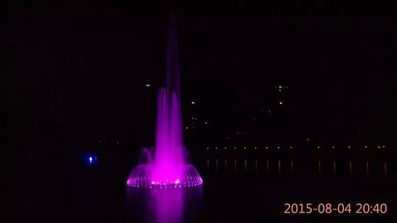 多彩なつけられた1mのSS304屋外の音楽的な噴水のプロジェクト