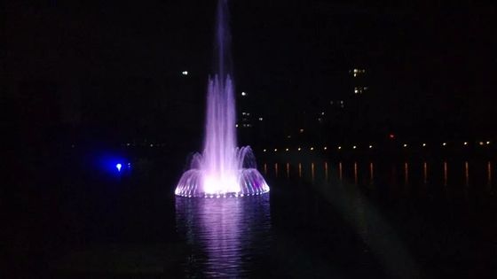 多彩なつけられた1mのSS304屋外の音楽的な噴水のプロジェクト