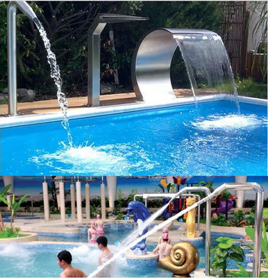 プールのステンレス鋼の滝の噴水のノズル