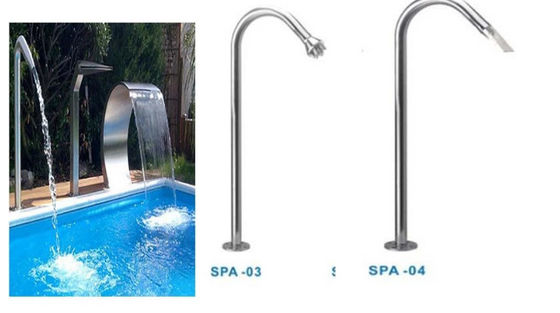 マッサージのためのAAA ISO9001 SS304の池の滝のノズル