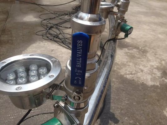 プールのステンレス鋼1インチ水球弁
