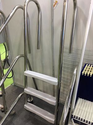 安全2ステップ1.2mmステンレス鋼のプールの梯子