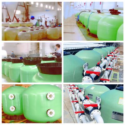 0.22m2側面の台紙の砂フィルター