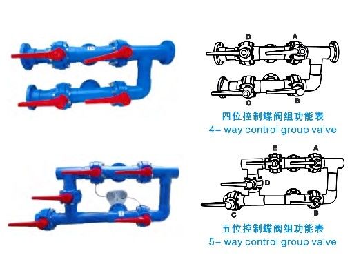 ステンレス鋼1200mmの商業プールの砂フィルター