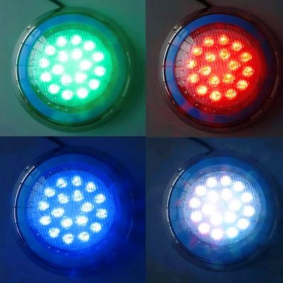 プラスチック壁の台紙18W LEDのプール ライト