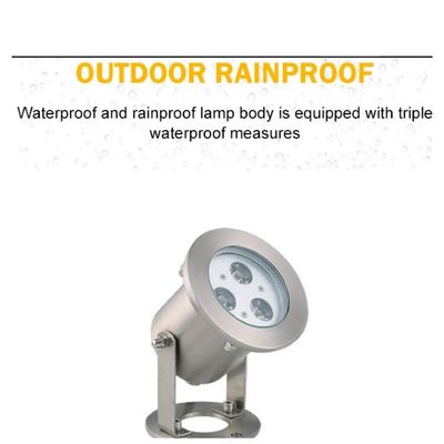 1.5Wは水中LEDライトを防水します