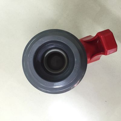 黒い赤DN20 UPVCの倍連合球弁