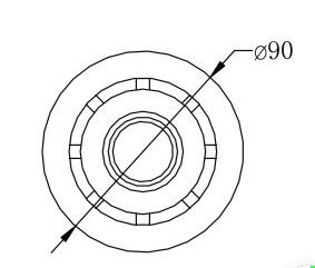 工場全売出価格のプールの付属品のABSはさみ金のプールのための適切なノズルのジェット機