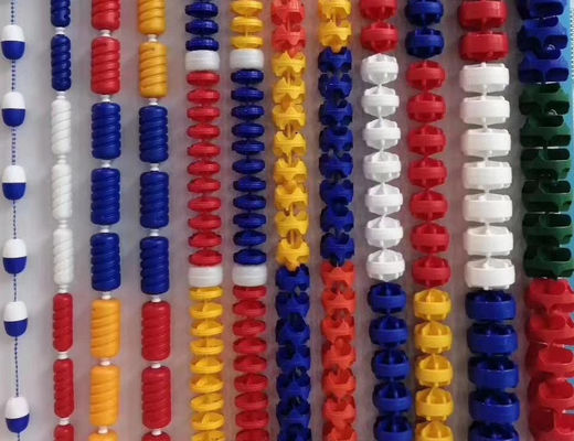 Spiralityの形の傷の証拠25mのプールの車線ロープ