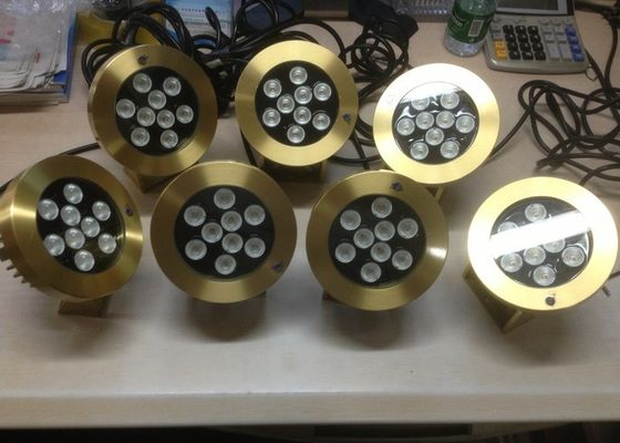 真鍮のプールの噴水の付属品9Wは水中ライトを導いた