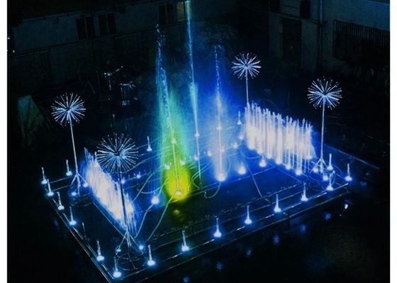 DN65 2.5"半球の水晶DN80ダンスの噴水のノズル