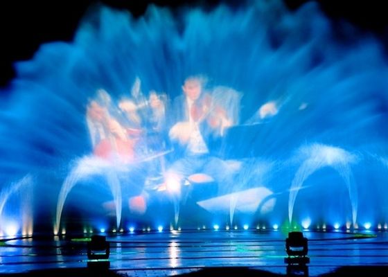 60m3/h噴水のステンレス鋼のノズル水スクリーンの投射