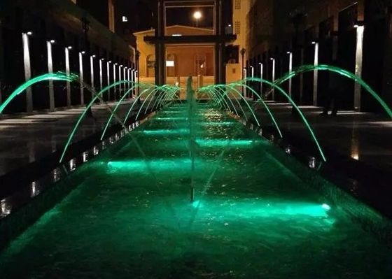6000 L/H 20mmの9W LED RGBランプが付いている薄層の噴水のノズル