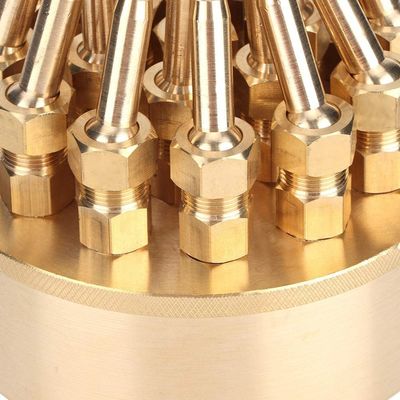 真鍮DN40 1 1/2は」3つの層ノズル噴水のジェット機活気付く