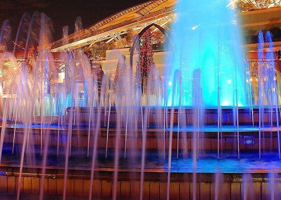 20mm水出口のダンスの噴水は単一のジェット機をノズルを通して出す