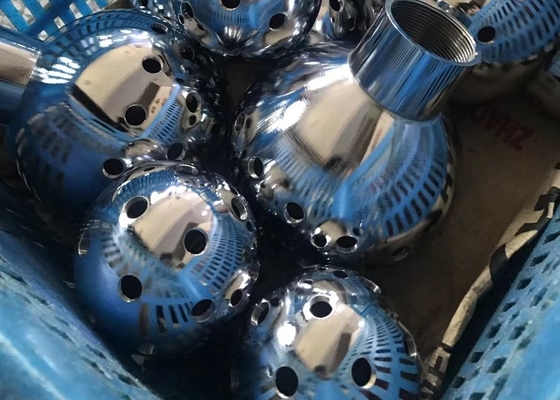 3つはクリスタル・ボールDN80のダンスの噴水220 x 890 x 2000mmをノズルを通して出す