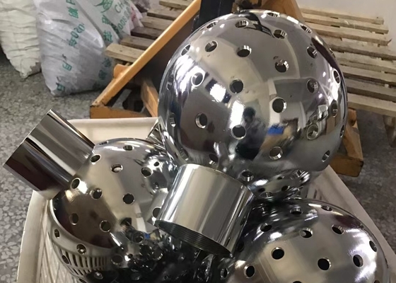 3つはSS304クリスタル・ボールのダンスの噴水65m3/hをノズルを通して出す