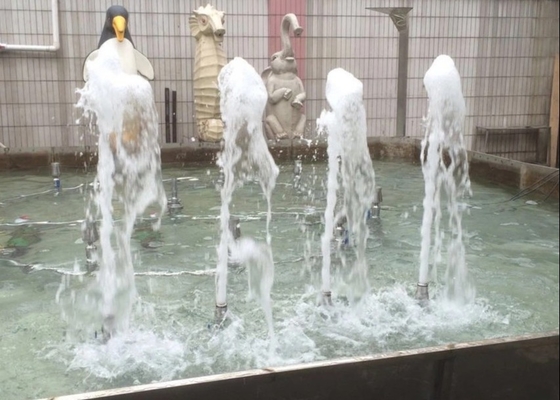 15m3/Hダンスの噴水はステンレス鋼の泡だらけの泡のジェット機をノズルを通して出す