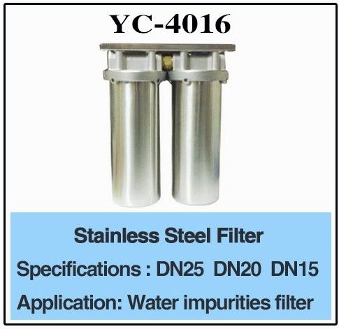 3/4" DN25 DN20のステンレス鋼の浄水器