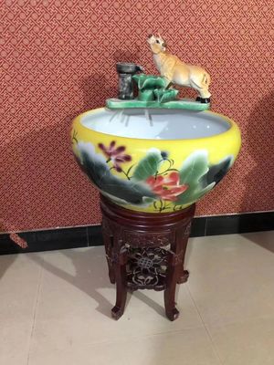 アクアリウムの付属品のはすパターンCCC Koi魚はボーリングをします